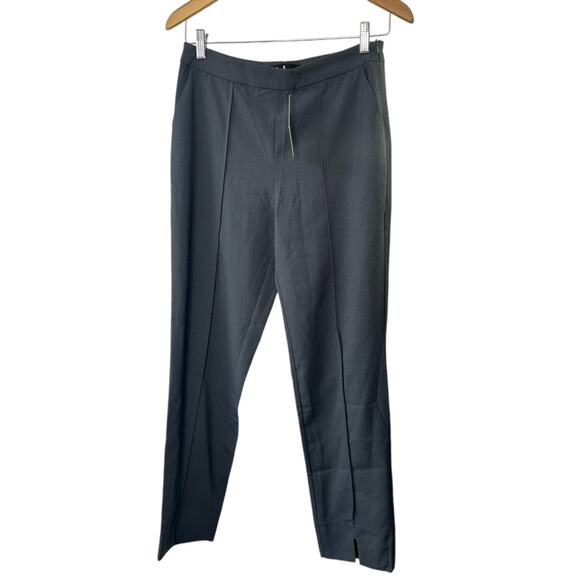 Lulu’s Aisha Charcoal Grey Trouser Pants Pull On Tapered Leg  Women's Medium NWT - Picture 1 of 6